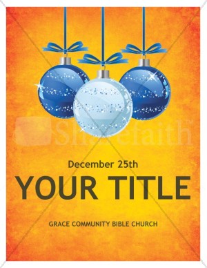Christmas Church Flyer