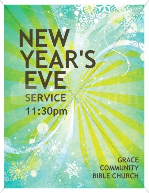 New Year's Event Flyer