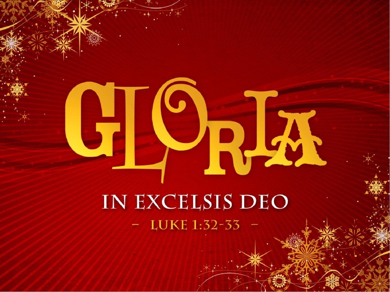 Gloria In Excelsis Deo PowerPoint