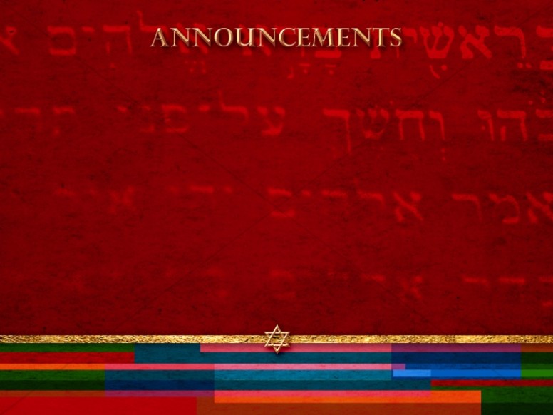 Messianic Announcement Background Thumbnail Showcase