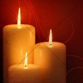 Christmas Candle Email Image