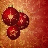 Red Christmas Ornaments Email Image Thumbnail Showcase