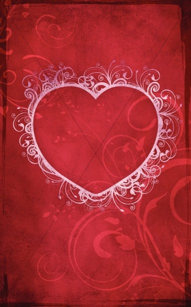 Heart of Love Valentines Day Bulletin Cover Thumbnail Showcase