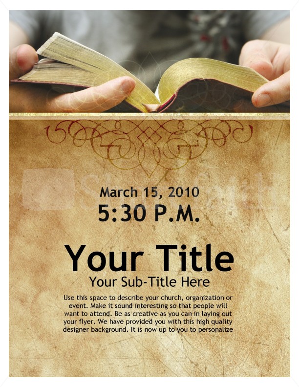 Bible Study Flyer | page 1