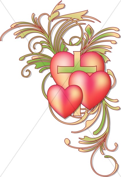 Valentines Day Heart Flourish Thumbnail Showcase