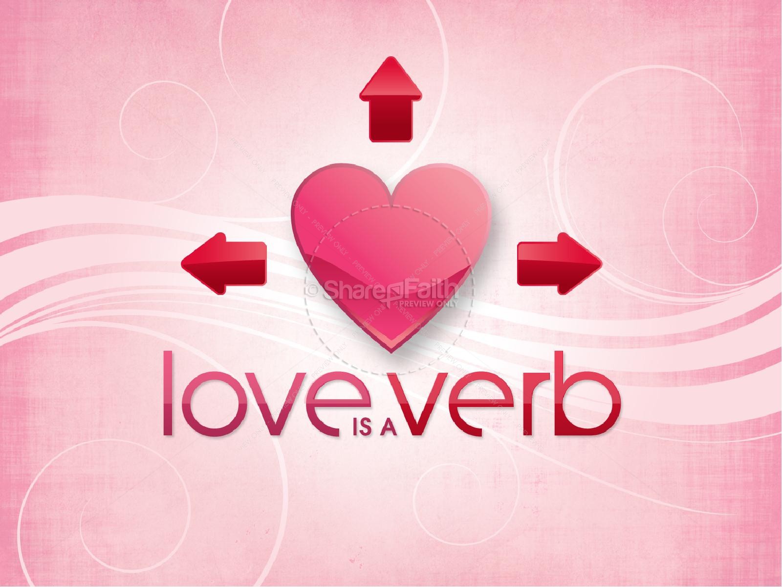 Love is a Verb Valentines PowerPoint Thumbnail 2