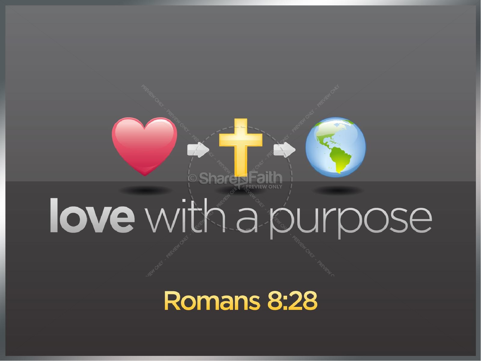 Love with a Purpose Valentines PowerPoint Thumbnail 1