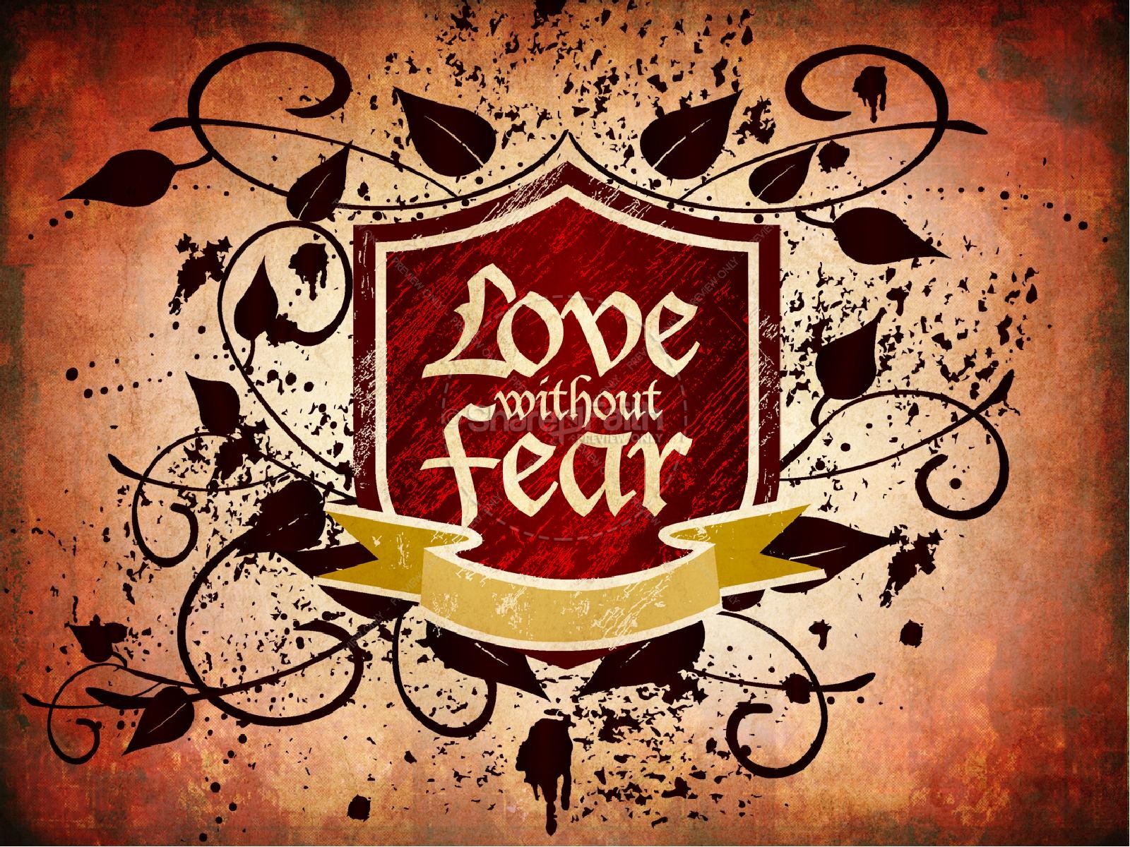 Love without Fear Valentines Day PowerPoint Thumbnail 2