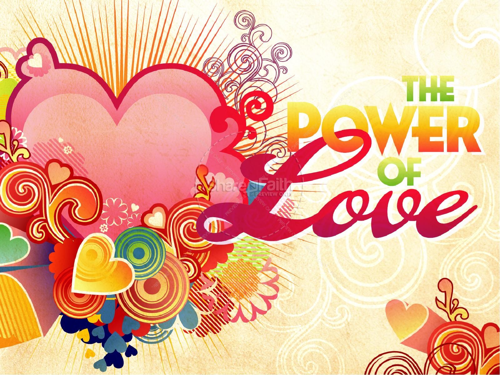 The Power Of Love Valentines Day PowerPoint Template Thumbnail 2
