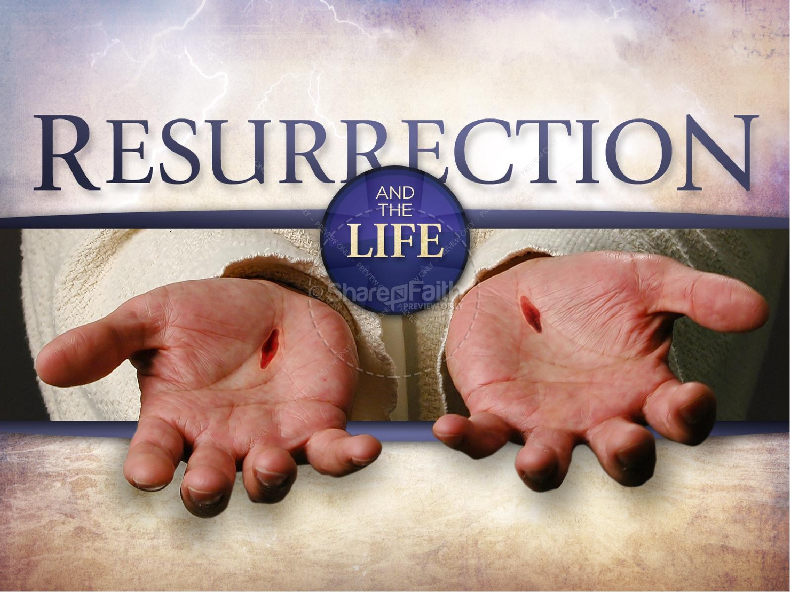 Resurrection PowerPoint Template Thumbnail 2