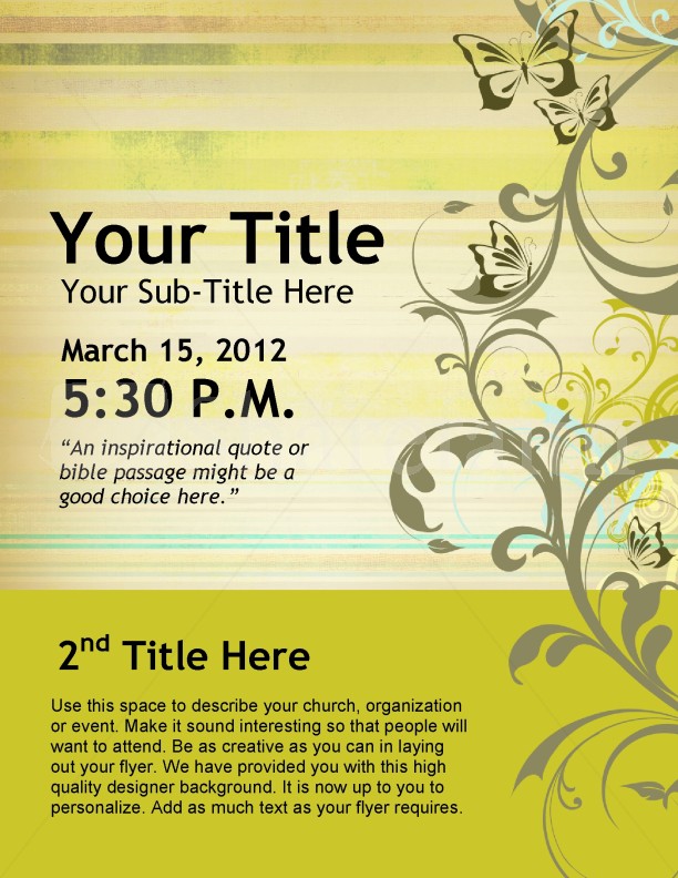 Womens Conference Flyer Design Template Flyer Templates