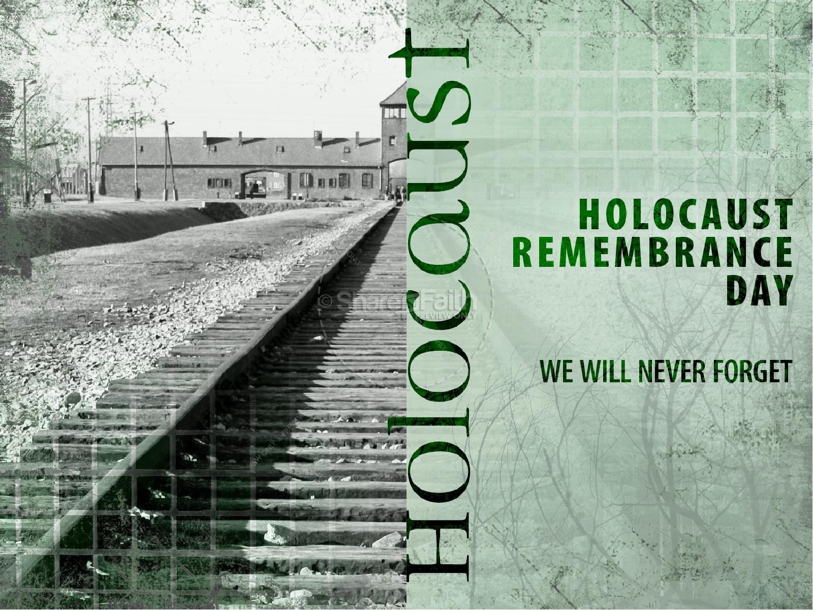 Holocaust Remembrance PowerPoint Thumbnail 2