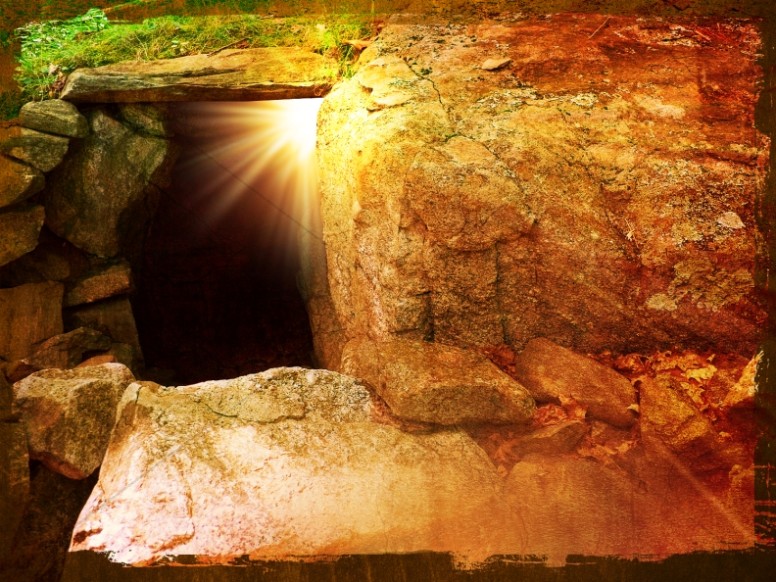 He Is Risen Tomb Easter Wallpaper Background Thumbnail Showcase