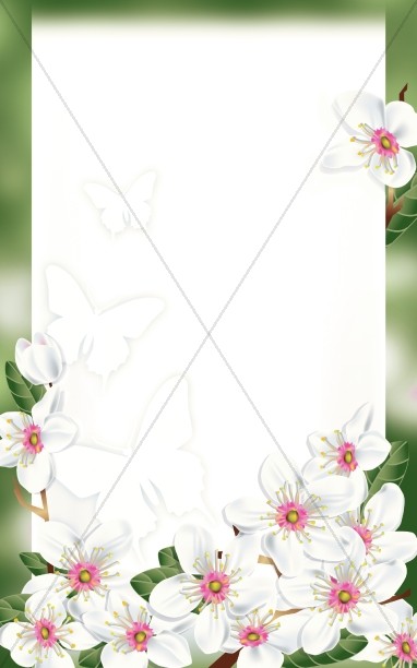 Happy Mothers Day Bulletin Cover Template Thumbnail Showcase