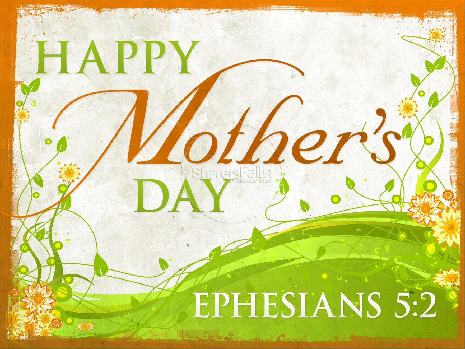 Mothers Day Images PowerPoint Thumbnail 1