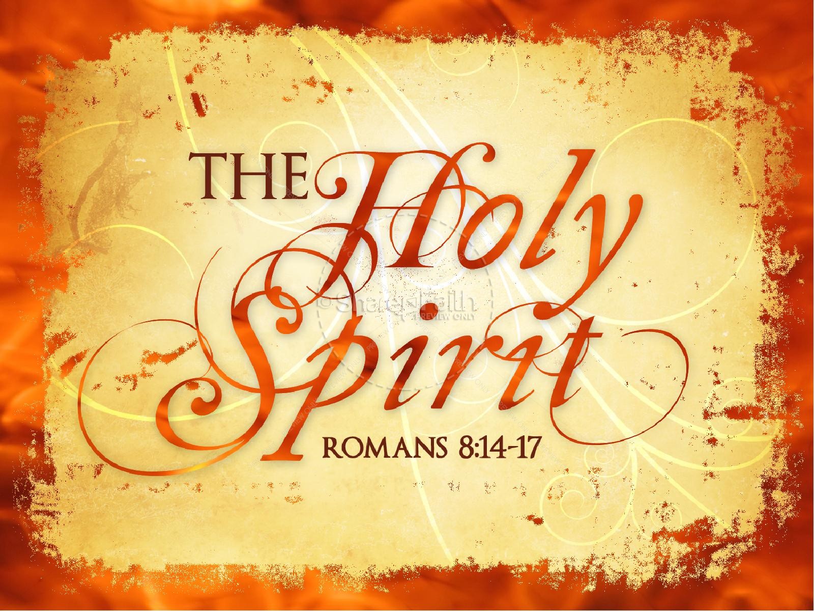 The Holy Spirit PowerPoint Thumbnail 1
