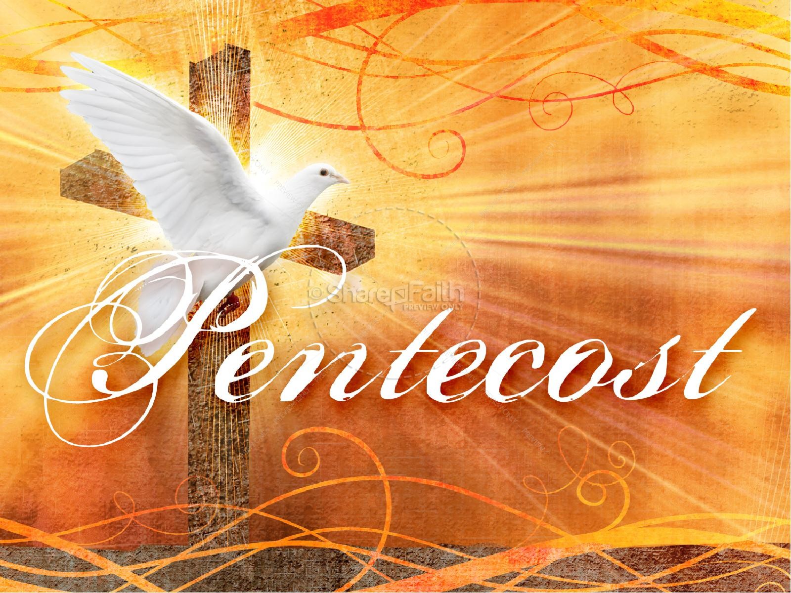 Pentecost Sunday PowerPoint Template Thumbnail 2