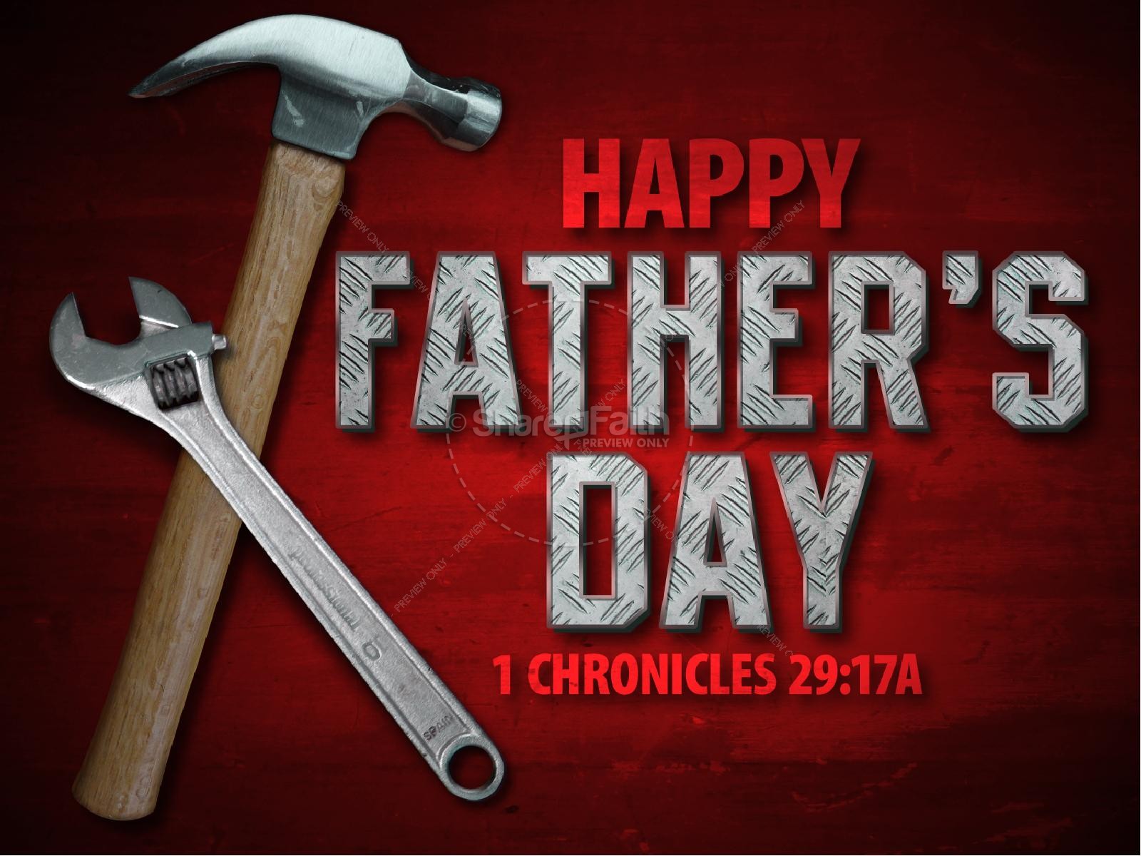 Fathers Day Church PowerPoint Thumbnail 1