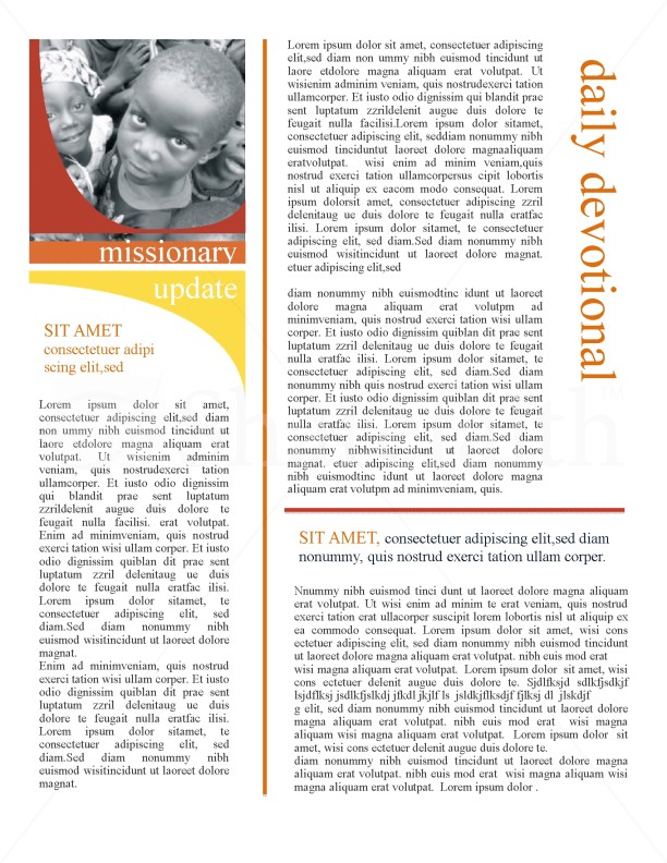 Church Newsletter Templates | page 3