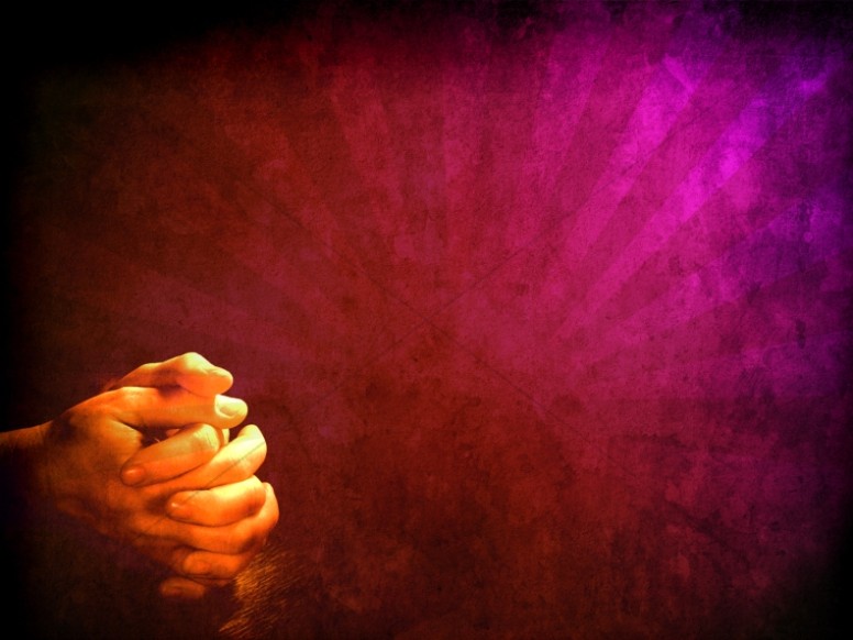 Praying Hands Powerpoint Background