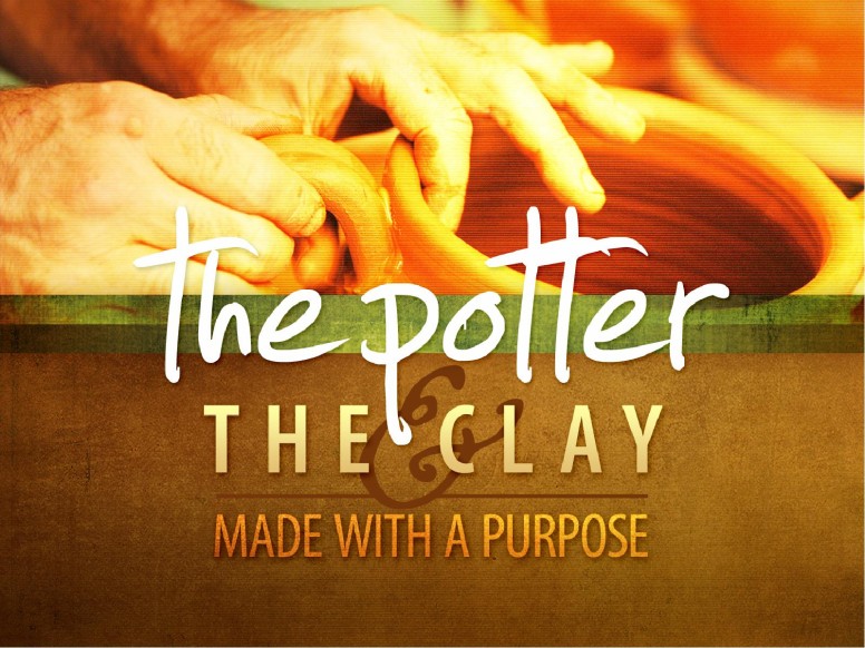 I am the Potter You Are The Clay PowerPoint Template