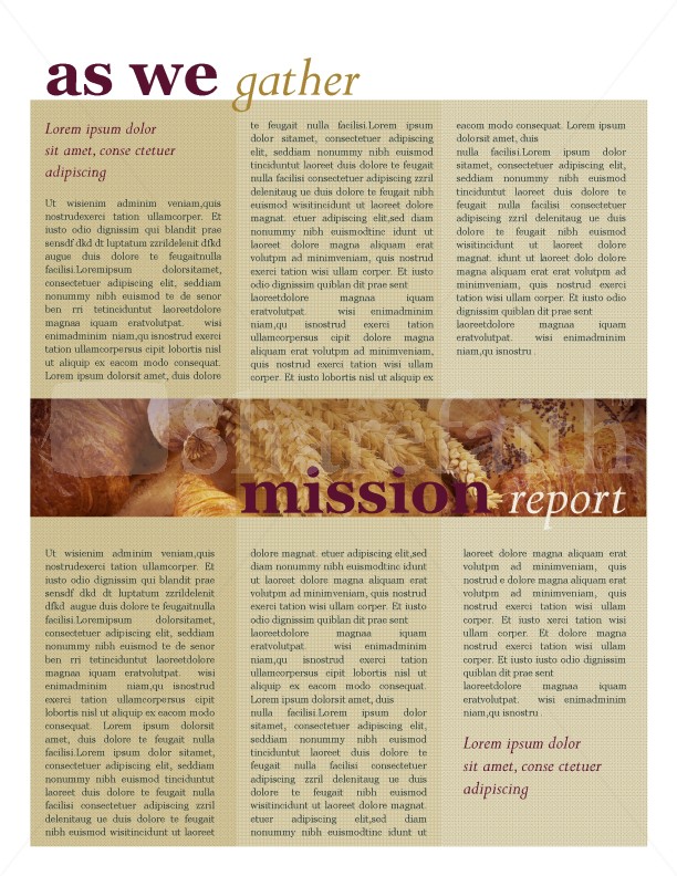 Fall Newsletter Template | page 2