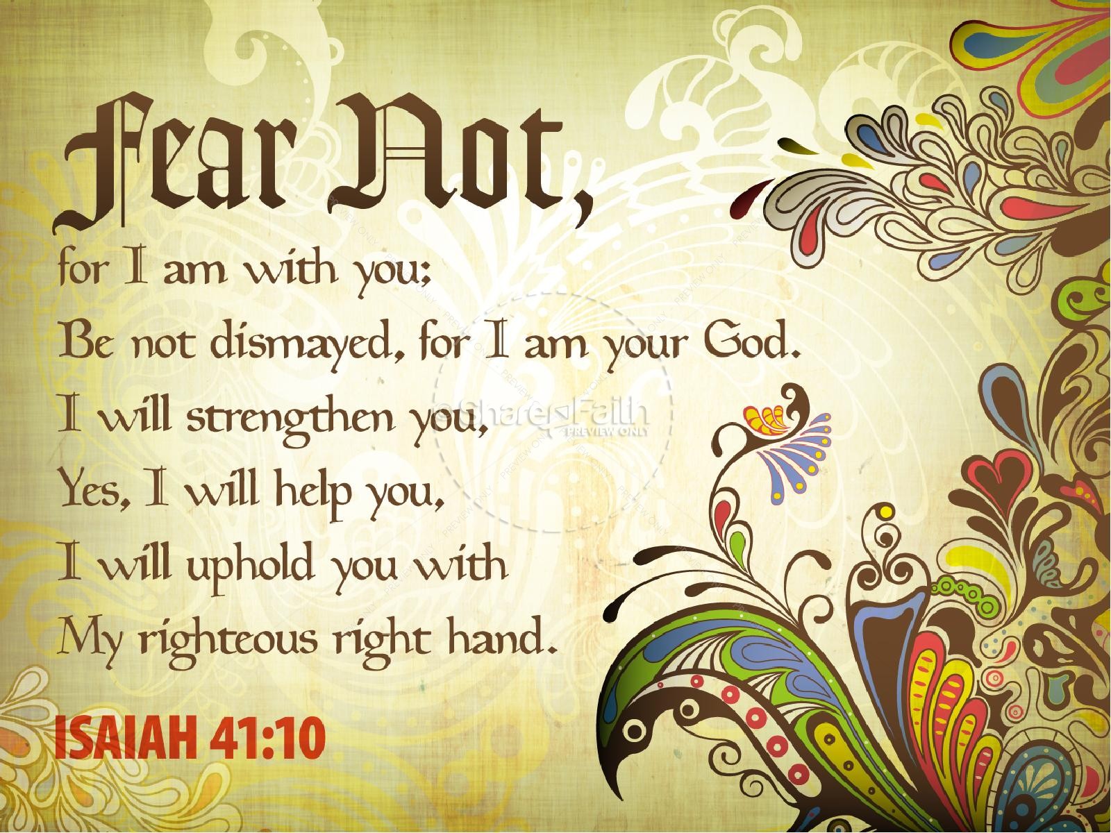 Isaiah 41 PowerPoint Sermon Thumbnail 2