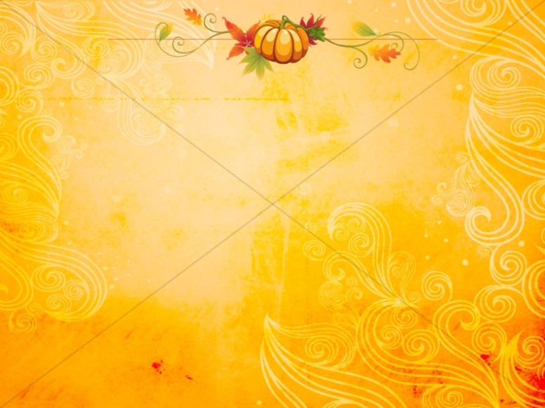 Happy Fall Worship Background