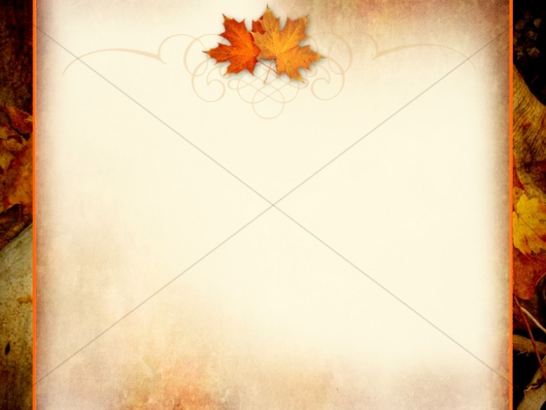 Color of Leaves Worship Background