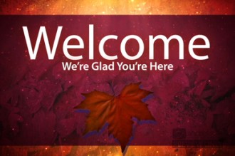 Fall Leaves Church Welcome Video | Church Motion Graphics