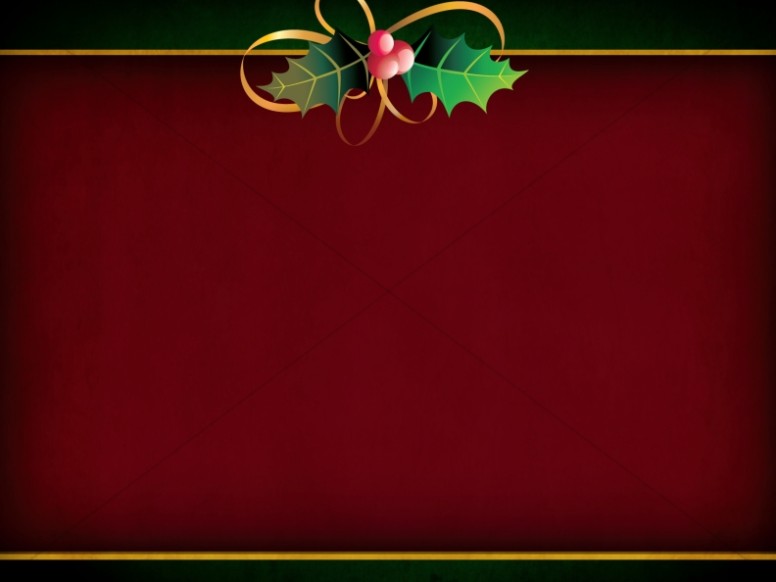 Christmas Wreath Background Thumbnail Showcase
