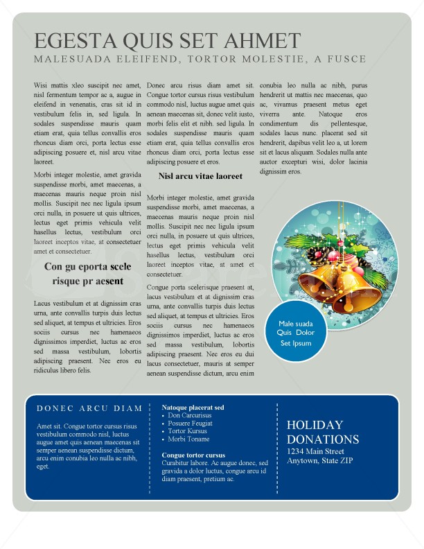 Christmas Newsletter Template | page 4