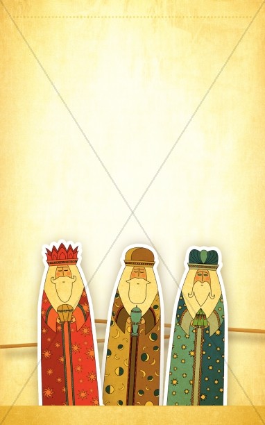 Three Kings Bulletin Cover Templates Thumbnail Showcase