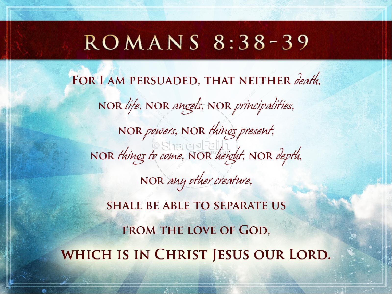Love of God PowerPoint Sermon Template Thumbnail 4