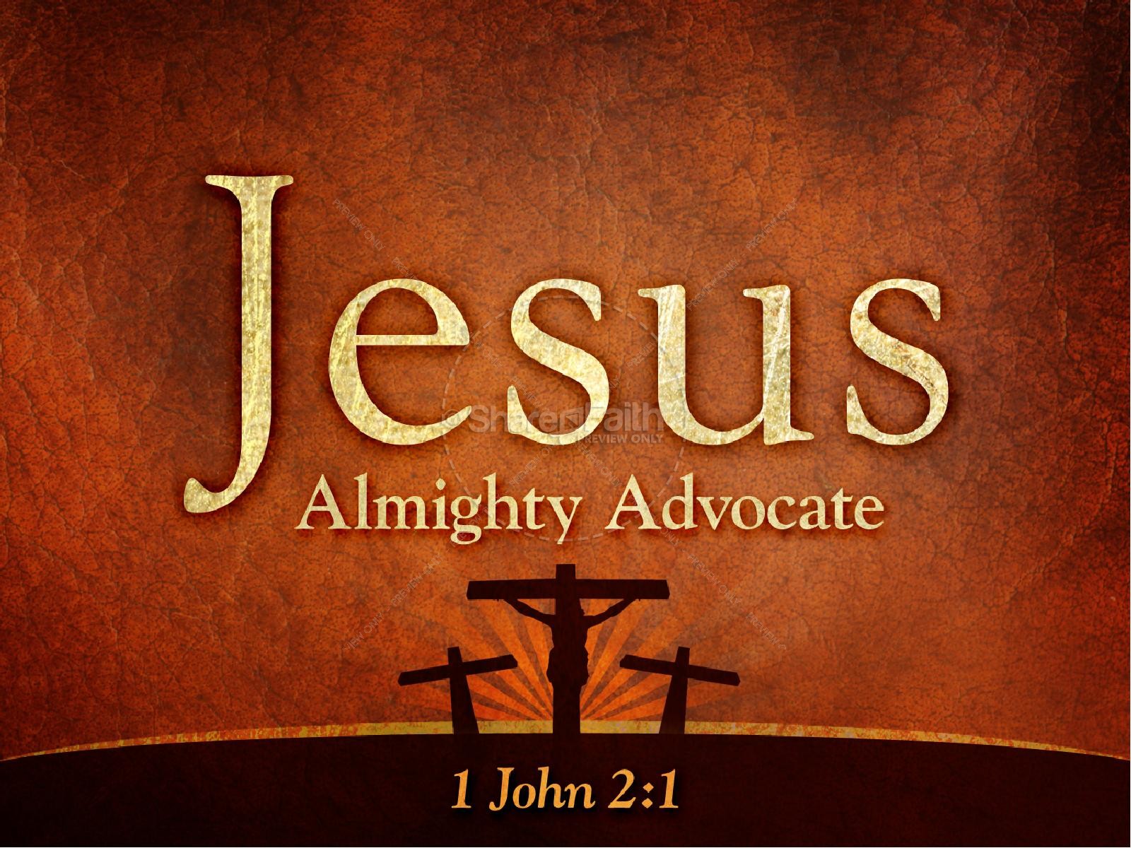 Jesus Advocate PowerPoint Sermon Thumbnail 1
