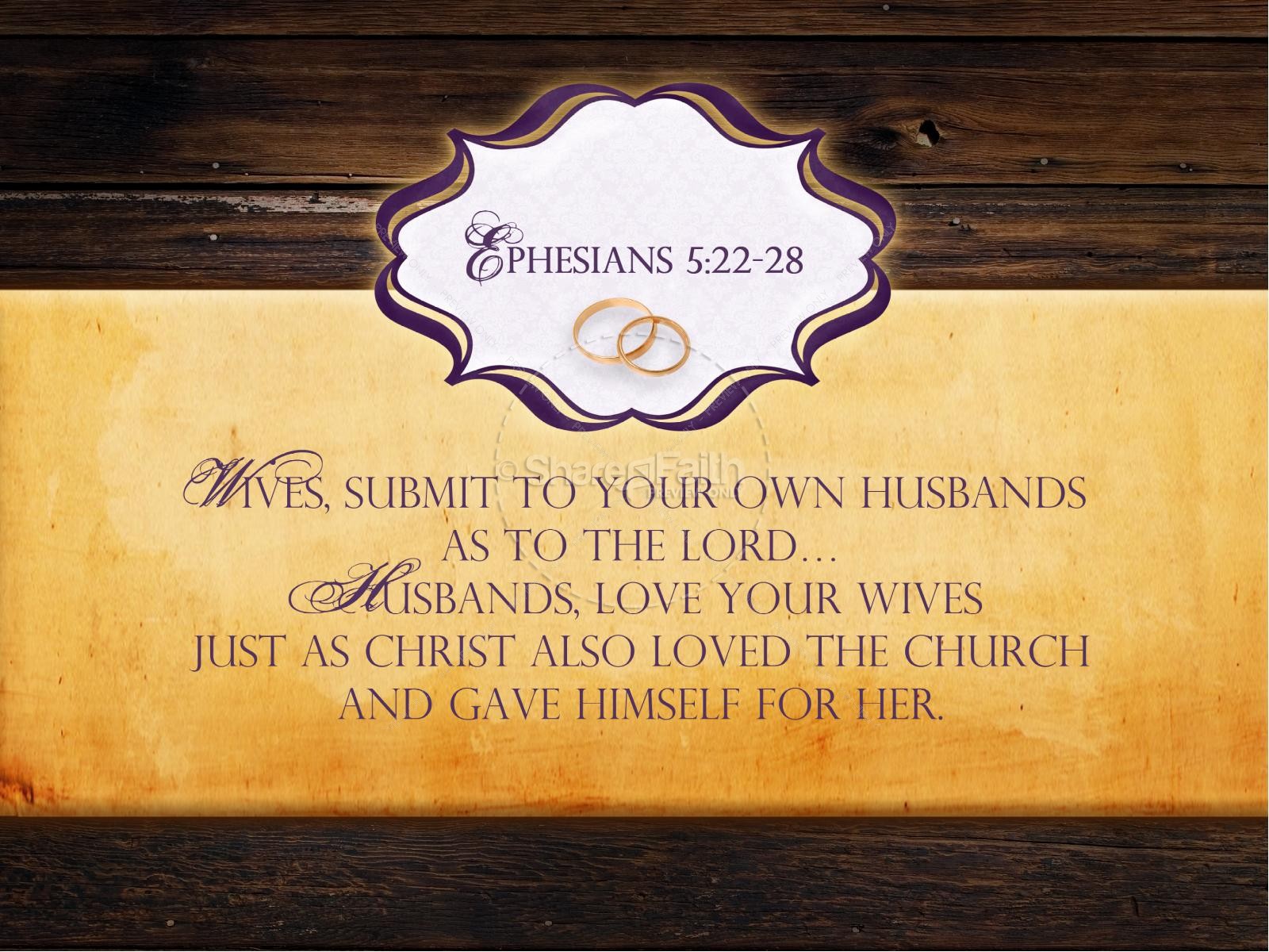 Divine Marriage PowerPoint Sermon Template Thumbnail 4