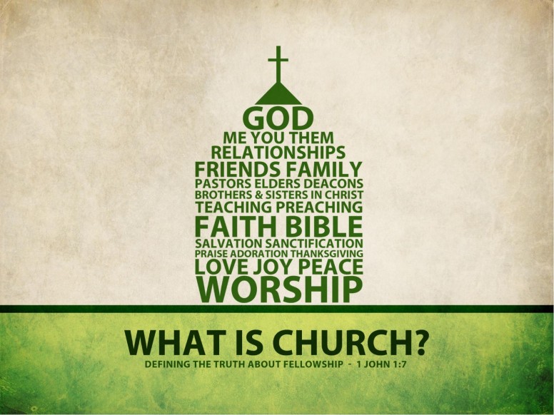What Is Church Sermon PowerPoint Template