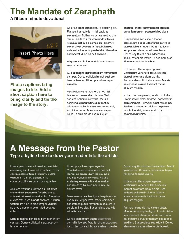No Stress Church Newsletter | page 4