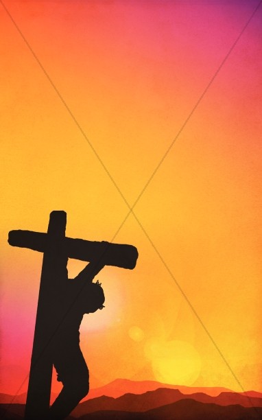 The Cross Easter Church Bulletin Cover