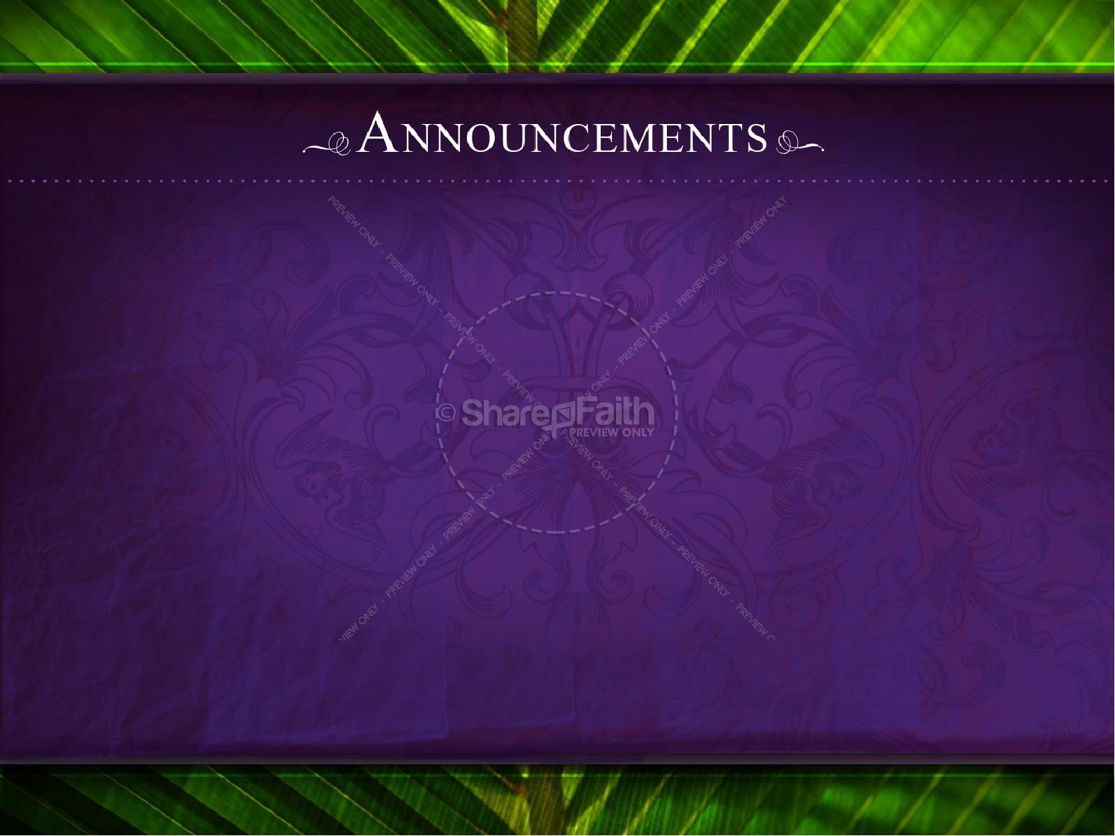 Palm Sunday PowerPoint Template Thumbnail 3
