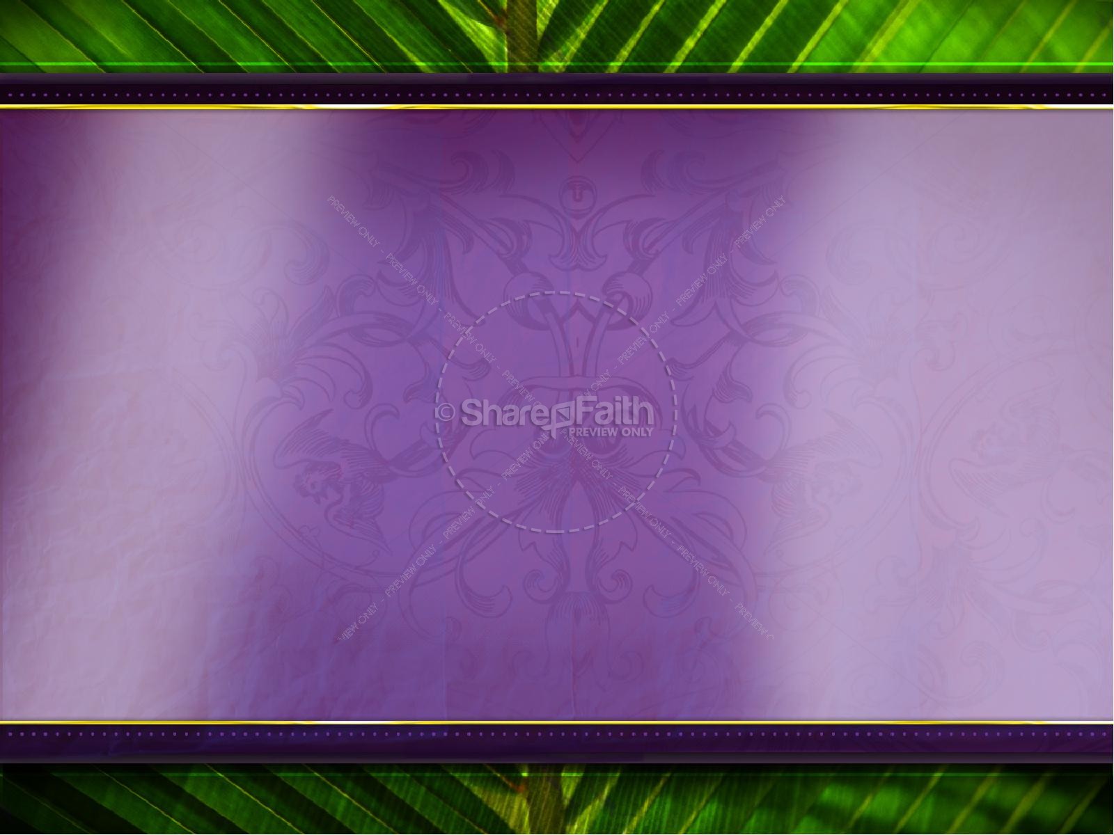 Palm Sunday PowerPoint Template Thumbnail 6