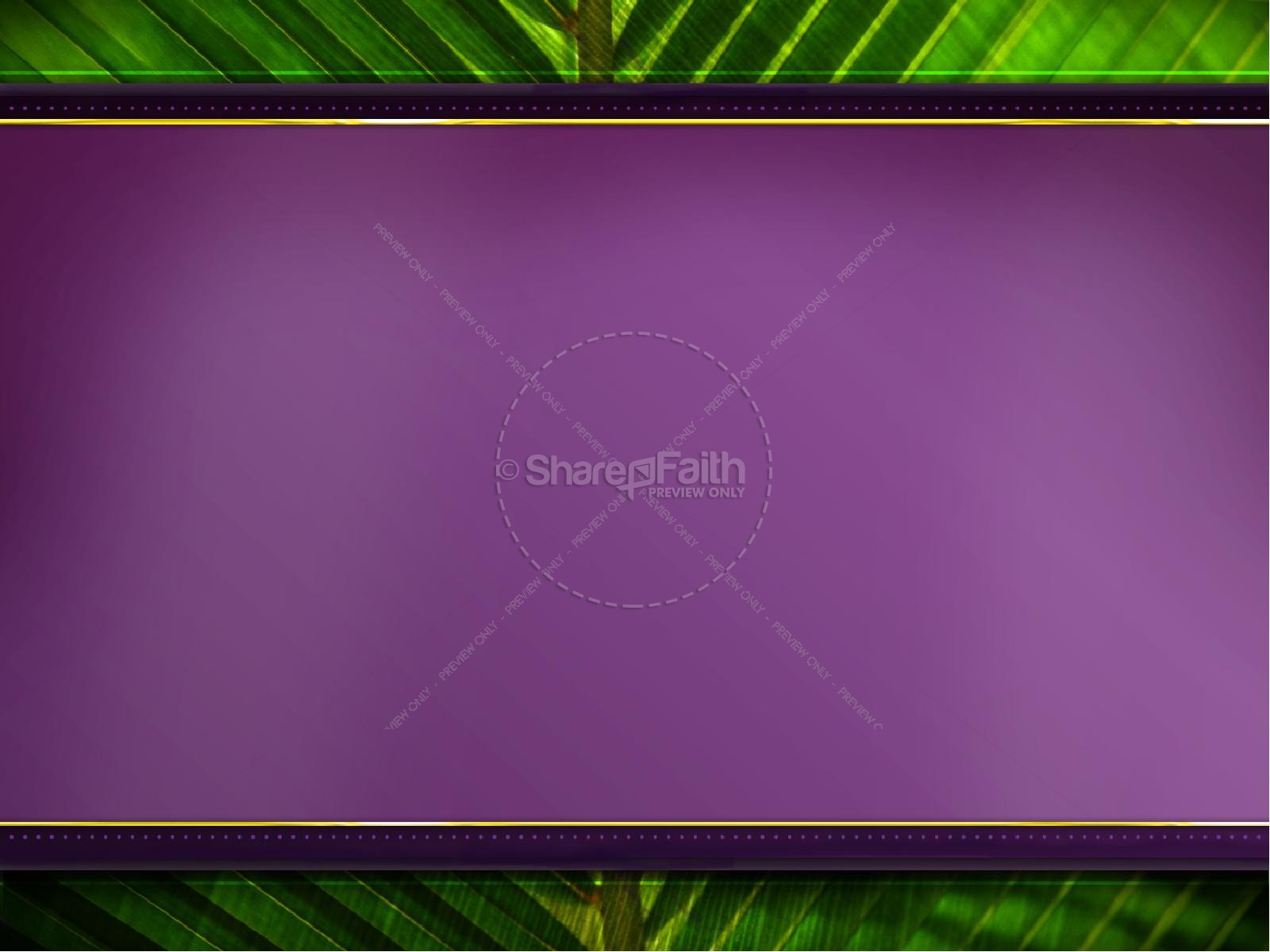 Palm Sunday PowerPoint Template Thumbnail 7