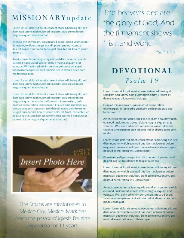 Easter Church Newsletter | page 2