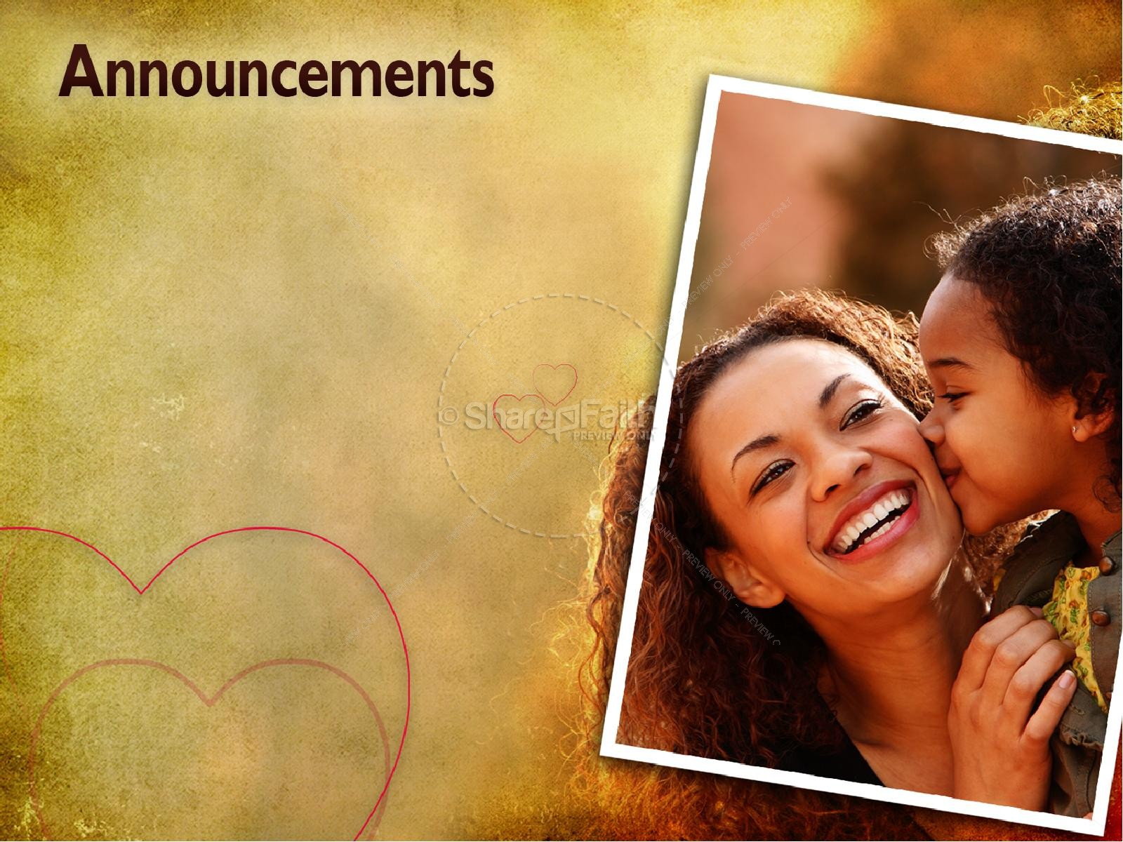 Magnificent Mom PowerPoint Template Thumbnail 4