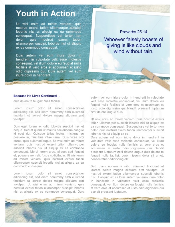 Children Church Newsletter | page 3