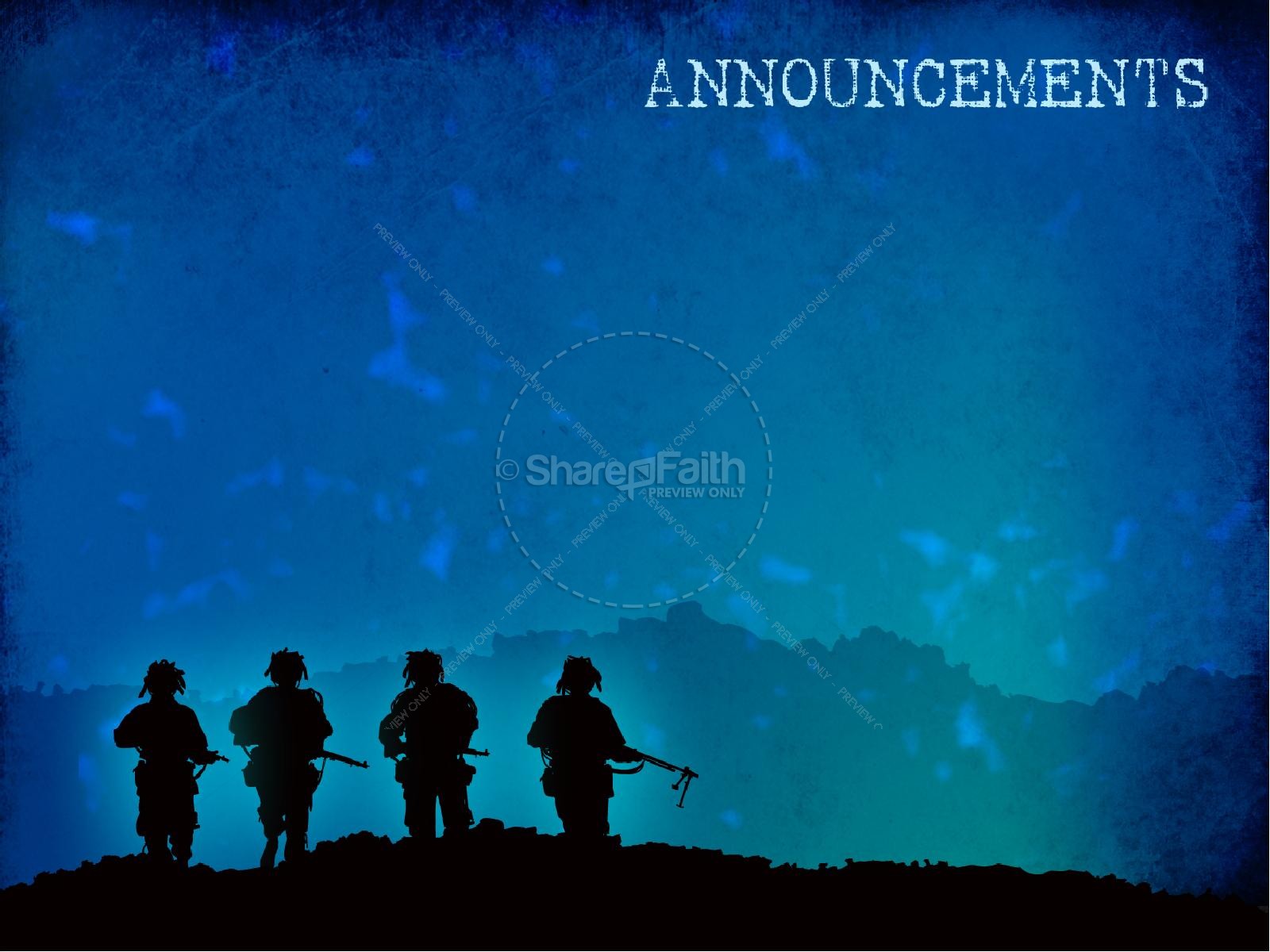 Memorial Day Soldiers PowerPoint