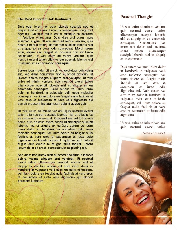 Moms Church Newsletter | page 2