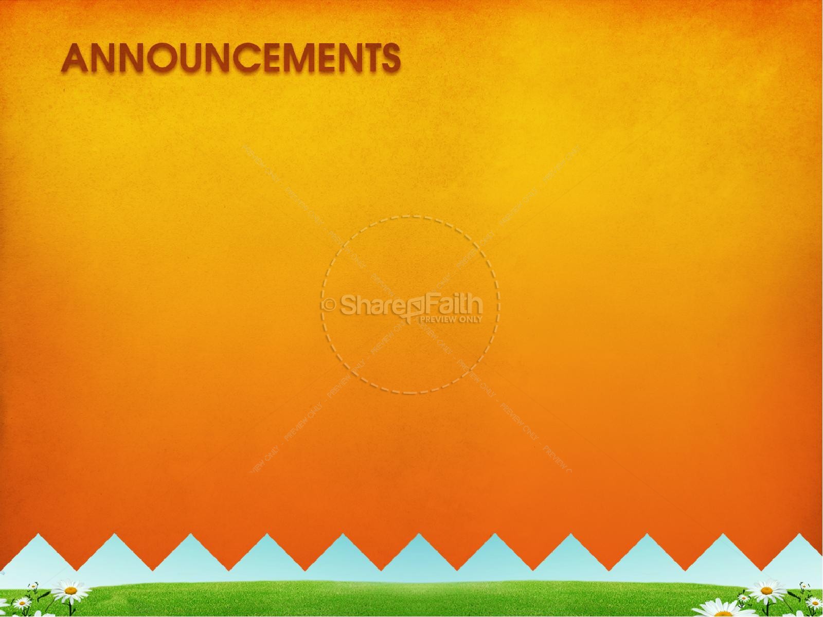 Author of Creation PowerPoint Sermon