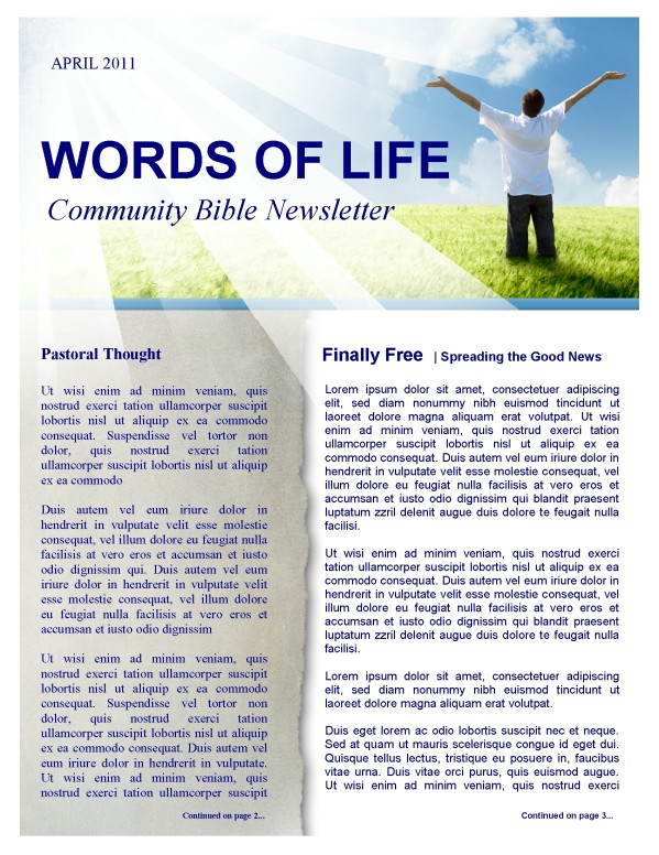 Freedom Church Newsletter