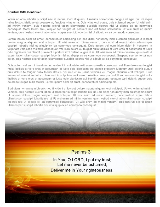 Holy Spirit Dove Church Newsletter | page 2